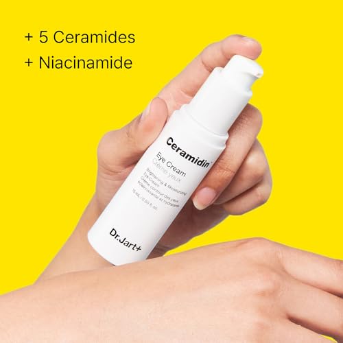 Dr.Jart+ Ceramidin Under Eye Cream with Ceramides and Niacinamide | Korean Skin Care, 0.5 Fl Oz