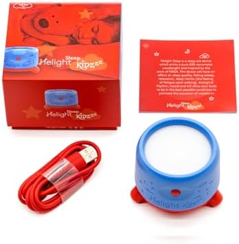 Red Light Therapy Sleep Device for Kids – 630nm Pure Red Light Lamp Sleep Aid to Support Deep Relaxation – Rest Lamp Backed by Science for Babies & Kids Bedrooms