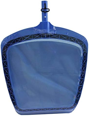 Swimline 8039 Premium Extra Strong Leaf Skimmer Net Head Cleaner for Swimming Pool Spa Fountain Pond Hot Tub Leaves Bugs Debris Fine Cleaning Maintenance, Heavy Duty Large, Blue