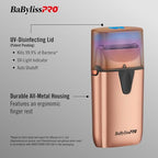 BaBylissPRO UVFOIL UV-Disinfecting Metal Single-Foil Shavers