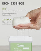 DERMAL Teatree Calming Toner Pad - Korean Toner Pad for Calming & Acne Improvement with Zinc PCA - Vegan Gauze Tencel Square Pads - High Capacity, 120 Sheets