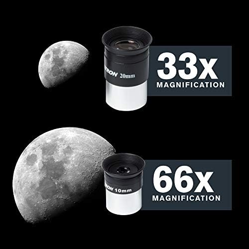 Celestron – AstroMaster 102AZ Telescope – Short-Tube Refractor Telescope – Fully-Coated Glass Optics – Adjustable-Height Tripod – Bonus Astronomy Software Package