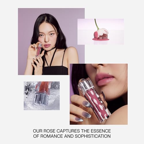 Icy Glow Lip Tint – Vegan Collagen, No-Stain, Hydrating Gloss, (K-Beauty) Makeup, Red & Tinted Shades (06 BETTER, 0.18 Fl oz)