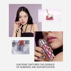 Icy Glow Lip Tint – Vegan Collagen, No-Stain, Hydrating Gloss, (K-Beauty) Makeup, Red & Tinted Shades (06 BETTER, 0.18 Fl oz)