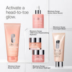 Clinique Moisture Surge 100H Auto-Replenishing Hydrator Oil Free Face Moisturizer | With Hyaluronic Acid, Aloe Bioferment and Vitamins C + E | For All Skin Types | Hydrating + Moisturizing, 1.7 Fl Oz