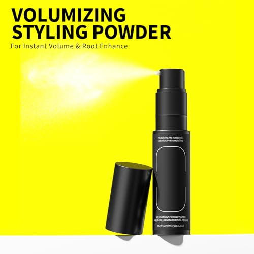Gowwim Texture Powder, Instant Oil Control & Matte Finish Hair Texture Styling Volume Powder Long-Lasting Volume for Men & Women Volumizing Short Nozzle Uniform Distribution