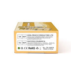 Montessori Wooden Busy Board with 8 LED Light switches, Sensory Toys Light Switch Travel Toys for 1+ Year Old Baby and Toddler