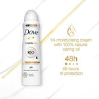 Lot of 6 Anti-Perisperant Deodorant INVISIBLE DRY BY DOVE 150ml