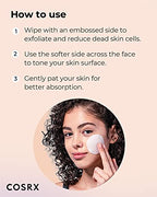 COSRX BHA Toner Pads, 70 Sheets, Exfoliating Pads for Dead Skin & Blackheads, Minimize Pores, Prevent Breakouts, Improve Skin Texture, Korean Skin Care
