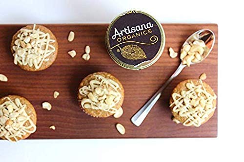 Artisana Organics Raw Walnut Butter with Cashews | No Sugar Added, Just Two Ingredients - Vegan, Paleo, and Non GMO, 9oz Jar