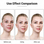 L E D Face Mask Light Therapy, 7 Colors L E D Light Therapy Mask, Red & Blue Light Therapy for Face, Light Mask for Skin Care, Portable Rechargeable