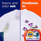 Tide Power Pods Laundry Detergent Pacs with Febreze 32 Count Spring & Renewal Scent Febreze Freshness with Odor Eliminators