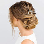U-Shaped Hair Pins Metal Vintage Hair Sticks French Hair Pin Hairstyle Chignon for Women Girls,4PCS (Multiple)-Style 5