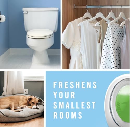 Febreze Odor-Fighting Fade Defy Plug Air Freshener - Cozy Campfire - 1.74 fl oz/2pk + Small Spaces Cozy Campfire (1 Count)