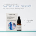 Avenova Eyelid and Eyelash Cleanser Spray 3 Pack – Gentle Everyday Hypochlorous Acid Lid and Lash Cleansing Spray For Clearer and Healthier Eyes, 60mL (2.04oz)