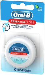 Oral-B Essential Dental Floss Waxed - each, Pack of 5