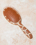 Framar Curly Hair Detangler Brush – Detangler Brush For Curly Hair Giraffe Print Hairbrush For Curly Hair, Wet Hairbrushes For Woman, Womens Hair Brush For Thick Hair, Brush Hair - Giraffe