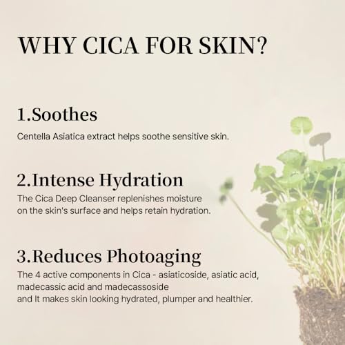 mixsoon Soondy Centella Asiatica Essence Instant Hydrating & Soothing Essence for Irritated, Sensitive Skin for Korean Skincare For Glass Skin-Jeju Island Cica Extracts (1.01 Fl. Oz.(Pack of 1))