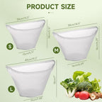 2025 New Soy Milk Bag, Organic Unbleached Cotton Cheesecloth or Food Strainer, Nut Milk Bag Reusable for Straining Oat Milk, Cheese Cloth Bag for Straining, Fine Mesh Cheese Cloth Making (6, Medium)