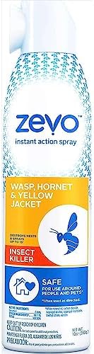 Zevo P & G Wasp Hornet and Yellow Jacket Killer 10 oz Natural Spray(Pack of 2) Pet Safe