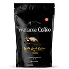 Wallacea Coffee Certified Wild Kopi Luwak Coffee Ground, Civet Coffee, Kopi Luwak From Gayo Sumatra Indonesia low acid medium dark roast (8.8 oz)