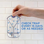 Zevo Flying Insect Trap for Indoors: Light Trap Captures Fruit Flies, Gnats and Houseflies, Starter Kit + Refills (1 Plug-in Base + 3 Cartridges)