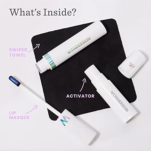 Wonderskin Wonder Blading Lip Stain Peel Off and Reveal Kit - Long Lasting, Waterproof Pink Lip Tint, Transfer Proof Natural Makeup Stain Kit (Sweetheart)
