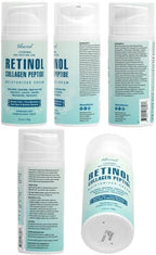 Ebanel Retinol Cream for Face with Collagen, Peptides, Niacinamide, Ceramides, Retinol Moisturizer with Vitamin C & B5, Hyaluronic Acid, Pore Minimizer Anti Aging Wrinkle Cream for Women and Men