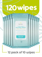Nurture Valley XL Ultra Thick Body Wipes for Adults w/Aloe | 120 Extra Large Disposable Cloth, Waterless Shower Bath Wipe for Women, Men & Elderly