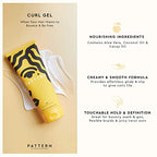 PATTERN Beauty by Tracee Ellis Ross Curl Gel, 3 Fl Oz, Travel Size, Best for Curlies, Coilies and Tight-Textured, 3a to 4c