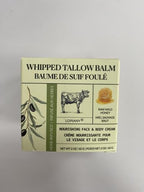 Beef Tallow for Skin, Beef Tallow and Honey Balm, All-Natural Face Body Moisturizer Nourishes and Hydrates the Skin, Grass Fed Whipped Tallow Honey Balm Infused with Raw Wild Honey 2oz