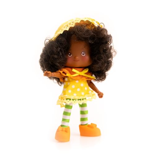 Strawberry Shortcake 5.5-inch Orange Blossom Poseable Sweet Scented Fashion Doll with 4 Surprise Reveal Accessories