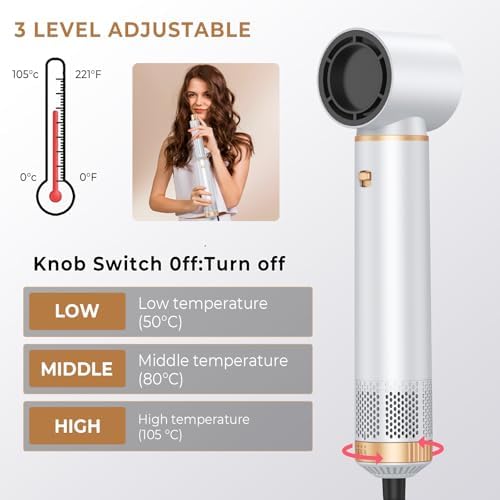 Blow Dryer Brush 5 in 1, Negative Ion Hair Dryer Brush Set Air Styler Curling Wrap Air Curler, Upgrade Hot Air Brush Curling Iron Hair Styling Tools As A Gift for Straight/Curling/Drying/Smoothing