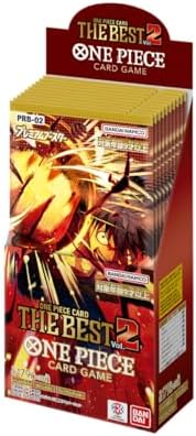 BANDAI One Piece Card Game The Best Vol.2 (PRB-02) Booster Box (Japanese) - 10 Packs