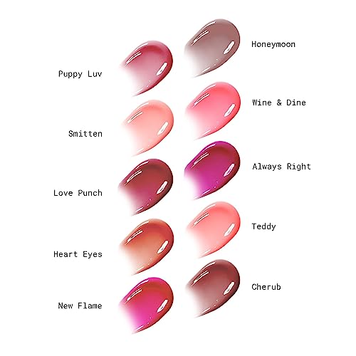 The Creme Shop's Ultra-Moisturizing, 12HR+ Long-Lasting Glossy Lip Stain - Sunflower Seed Oil & Glycerin Infused for Soft, Hydrated Lips – PUPPY LUV