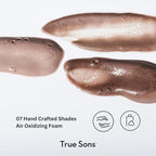 True Sons Hair Dye Foam for Men - Natural Look - Effortless, Multi-Use Dye Kit with Instant Color Booster Applicator, Ammonia-Free Formula For Sensitive Skin, Simpler Hair Dye(3 Bottles, Dirty Blonde)