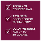 Nexxus Travel Shampoo and Conditioner, Color Assure – Replenishes and Extends Hair Color Vibrancy, 3 Oz Ea