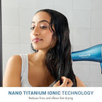 BaBylissPRO Hair Dryer, Nano Titanium 2000-Watt Blow Dryer, Professional/Ionic