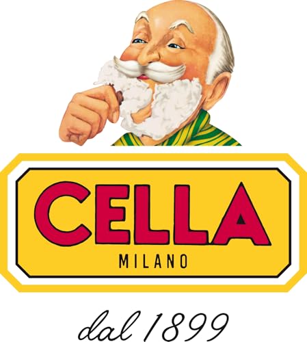 Cella Milano Classic Almond Shave Cream/Soap with Tallow, 150 gm, Made in Italy, A favorite of European Barbershops for 125 Years