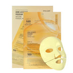 VT COSMETICS Vita-Light Reedle Shot 100 2-Step Hydrogel Mask(34.5gx4ea), Intensive Glowing, Exosome Glutathione Face Mask, Overnight Melting Mask, Korean Facial Mask