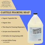 Adams Handmade Soap Thin Castile Foaming Liquid Hand Soap 1 Gallon Refill - Unscented