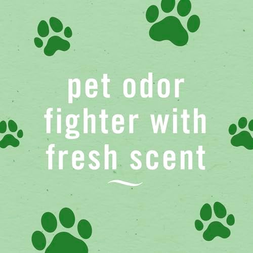 Febreze Small Spaces Air Freshener, Odor-Fighting, Plug In Alternative, Air Fresheners for Home and Bathroom and Kitchen, Closet Air Fresheners, Heavy Duty Pet Scent, 4 Count