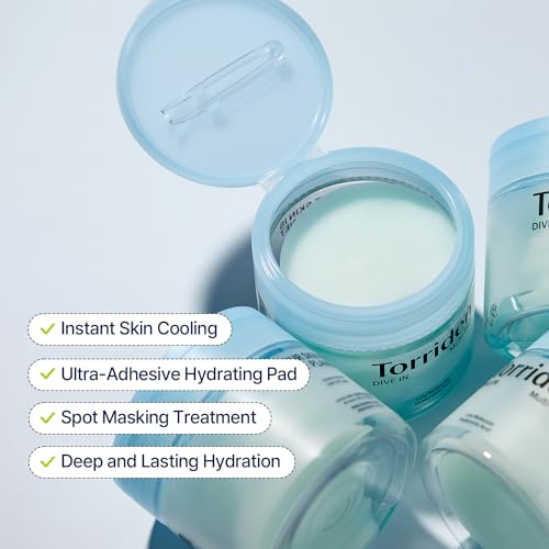 Torriden DIVE IN Multi Pad (80 pads) | Serum infused Facial Pads for Cooling, Soothing, Hydrating Spot Masking | Hyaluronic Acid, Panthenol, Allantoin