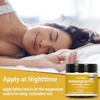 Magnesium Cream for Sleep, Muscle Soreness & Cramps Relief with Jojoba Oil, Vitamin E, Shea Butter - Topical Magnesium Lotion for Calm & Relaxation - (4 fl, Chamomile)