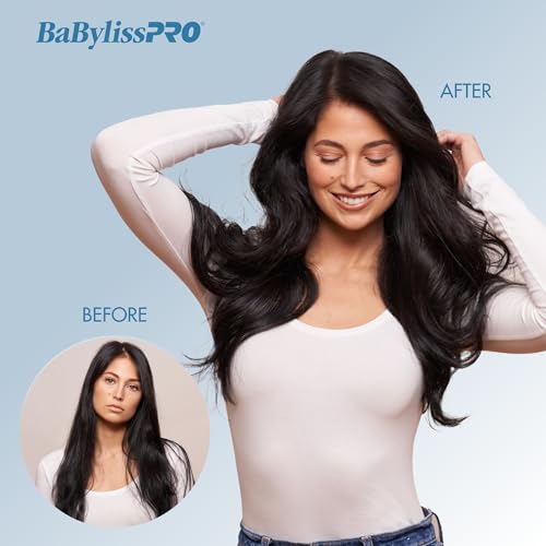 BabylissPRO Nano Titanium Professional 2.5" Hot Air Dryer Brush For Styling And Drying