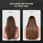2 in 1 Ceramic Round Brush for Blow Drying,Thermal Ceramic Brush for Hair Styling, Anti-static Brush, Enhance Texture Volume, for Women & Men,with 4 Hair Clips (2.1 Inch& 1.3 Inch)