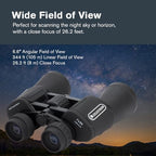 Celestron - Cometron 7x50 Astronomy Binoculars – Entry-Level for Stargazing and Comet Watching – Large 50mm Objective Lenses – Wide 6.6° Field of View – Multi-Coated Optics