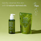 PURITO From Green Cleansing Oil Set (=Original + Refill), 13.52 fl.oz / 400ml, Gentle Cleansing Oil for Face, Cruelty-free & Vegan, Korean Skin Care