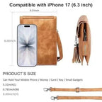 seOSTO Small Crossbody Bags for Women, Tassel Purse, Gifts for Teen Girls