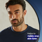NIVEA MEN Age Defense Advanced Serum with Thiamidol (TM) and Hyaluronic Acid, Fast-Absorbing Face Serum Helps Reduce Look of Dark Spots, Fine Lines and Wrinkles, 1 Fl Oz Bottle